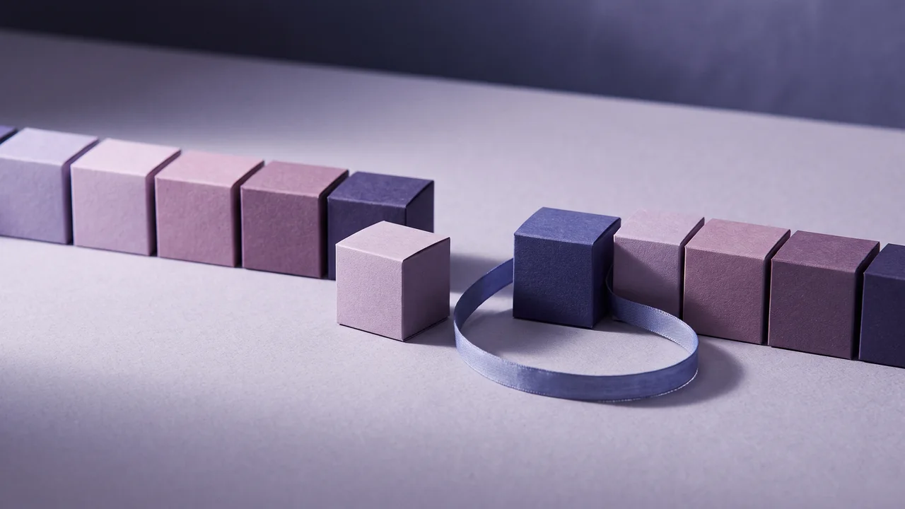 Verschobener Zeitblock auf einer modularen Terminleiste